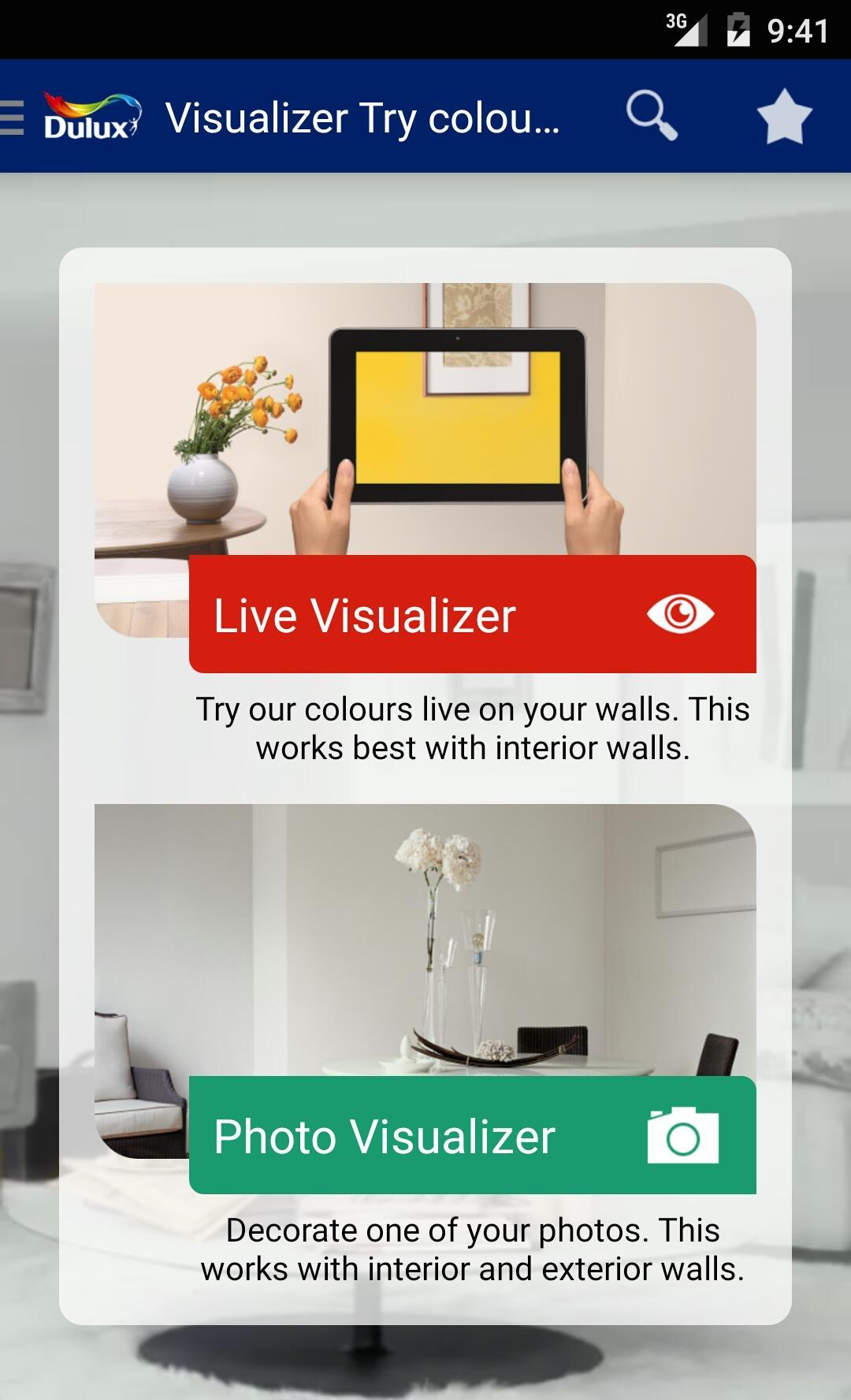 Dulux Nigeria Visualizer