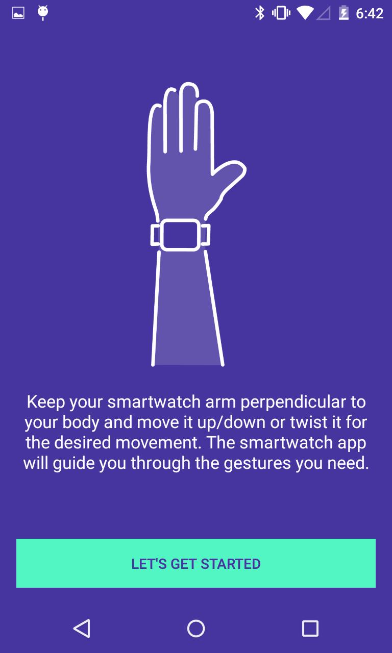 Watch Gesture Controller