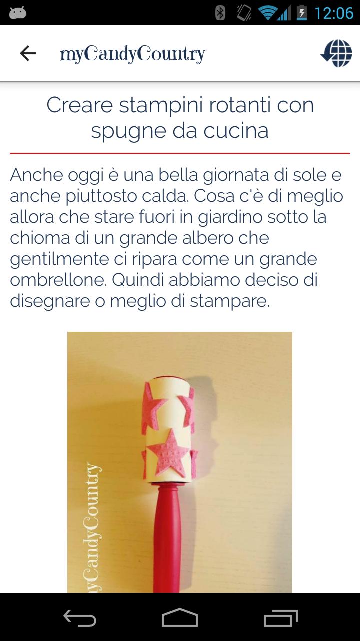 my Candy Country CreativApp