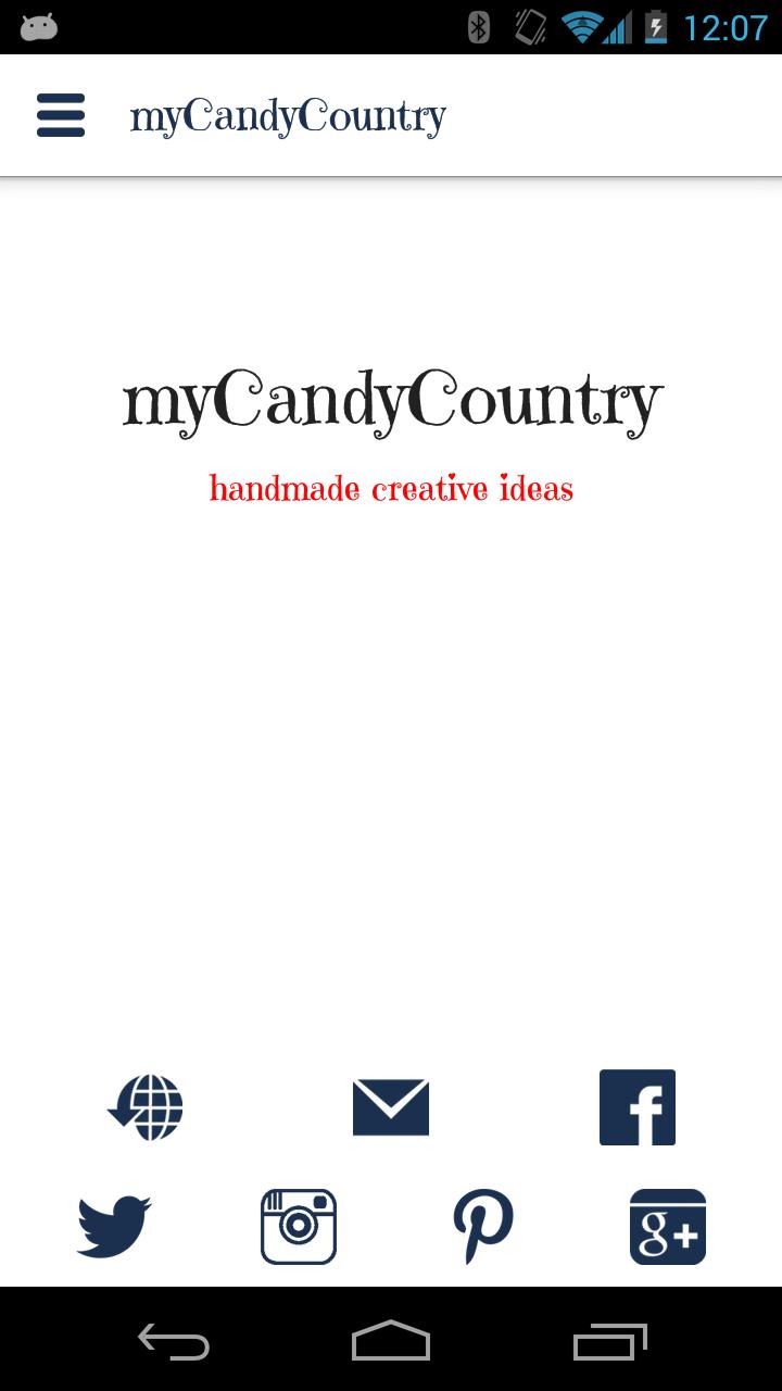 my Candy Country CreativApp