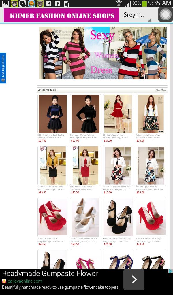 Khmer Fashion Online Shops