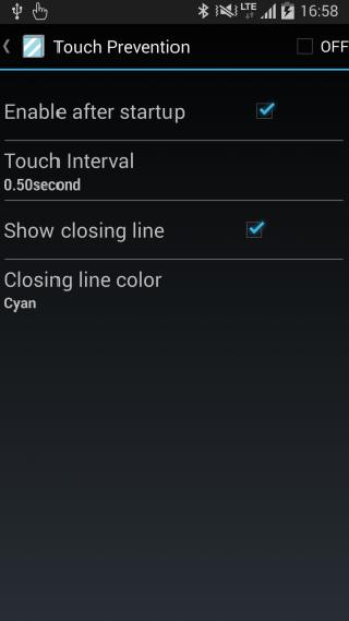 Arrange touch operation freely