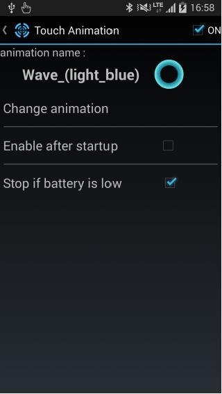 Arrange touch operation freely