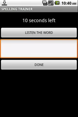 Spelling Trainer