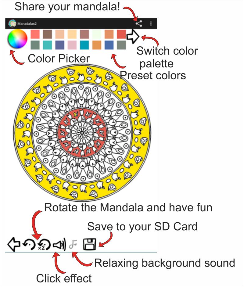Mandalas Coloring