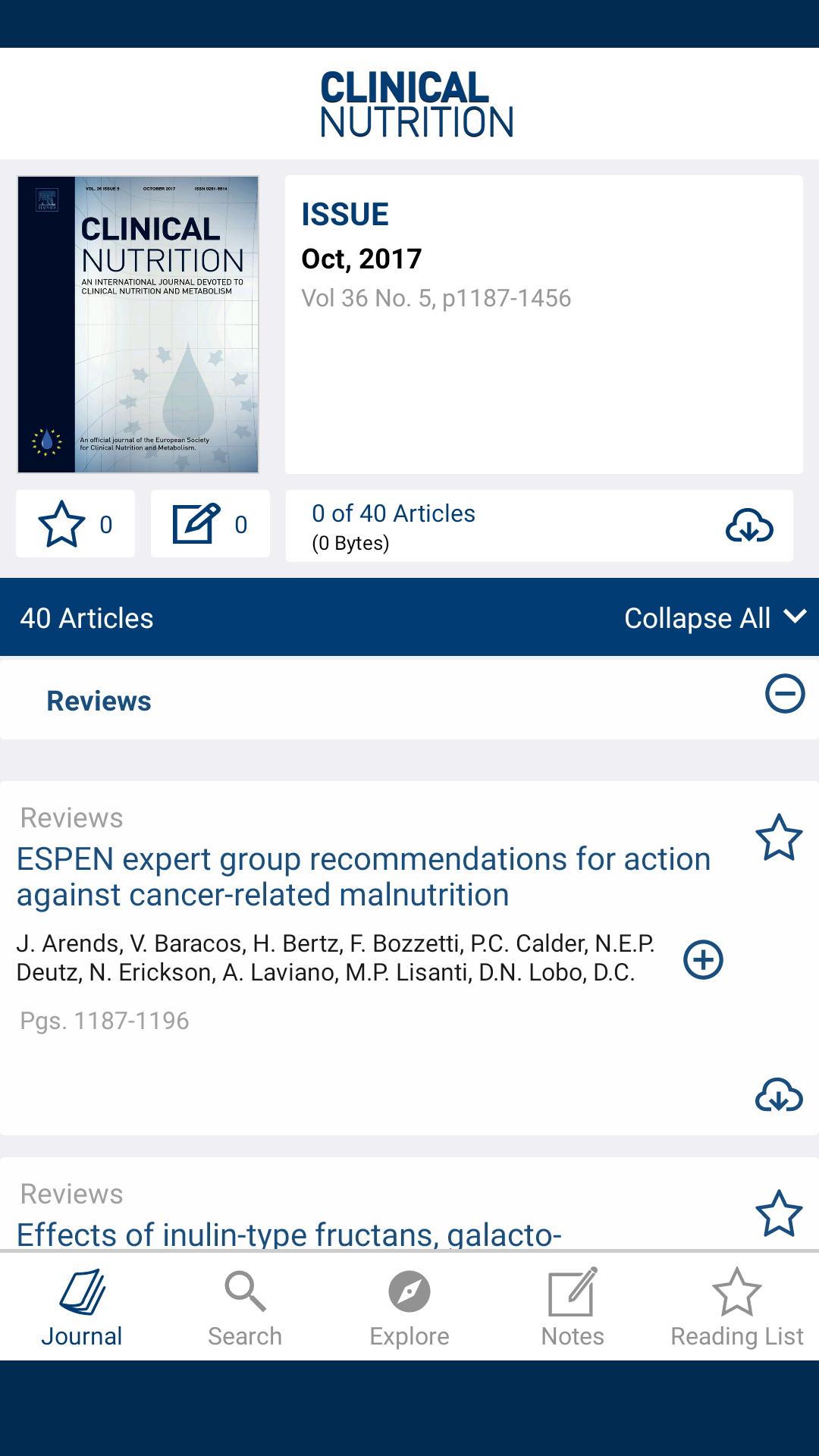 ESPEN Journals