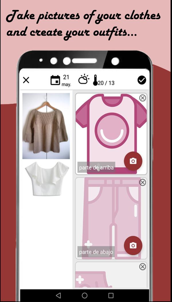 My closet | Organize your clothes with the weather