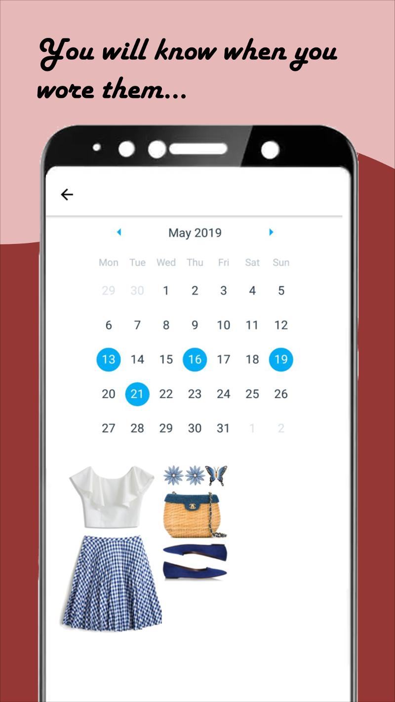 My closet | Organize your clothes with the weather