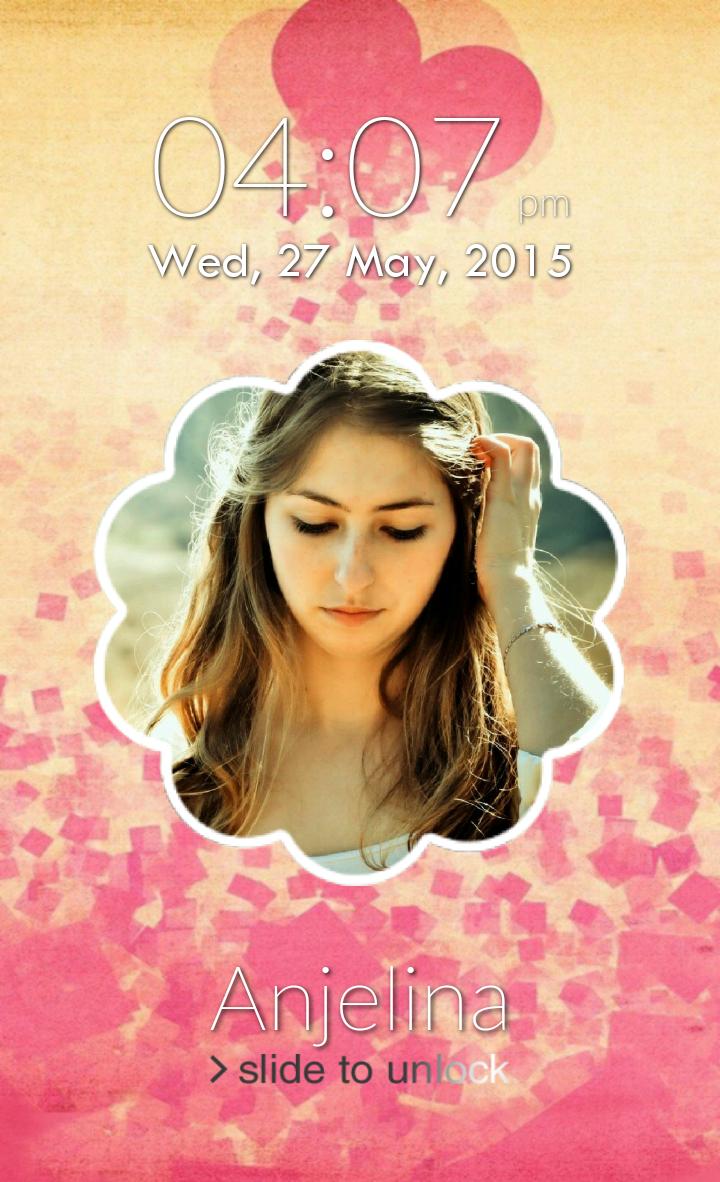 Name & Photo Lock Screen
