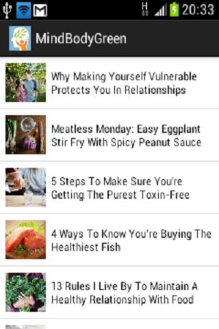 Mind Body Green RSS Reader