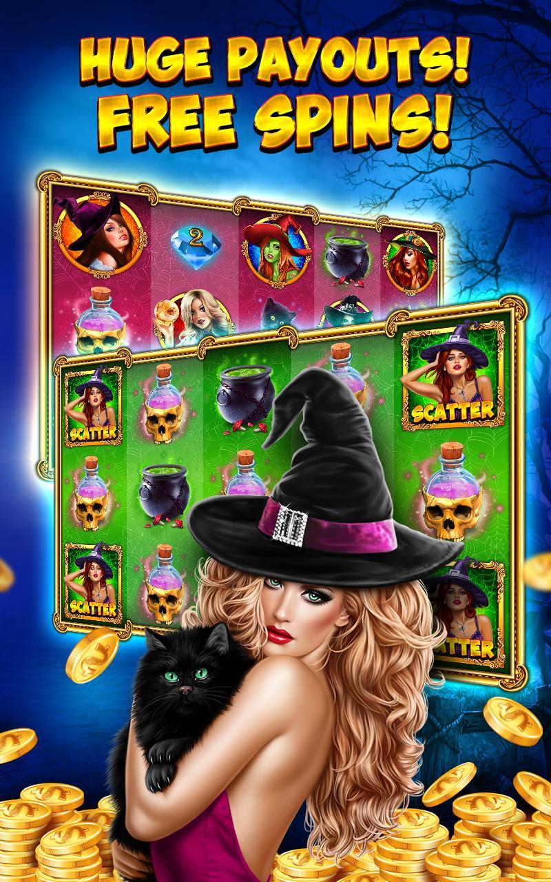 Casino Slots Night of Witches