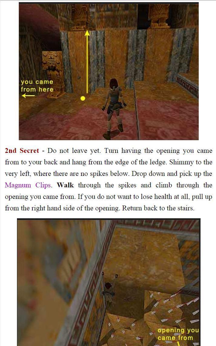 Guide for Tomb Raider