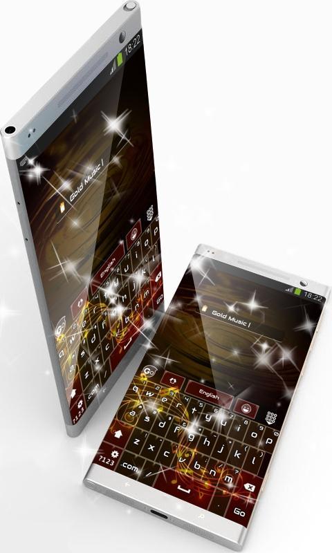 Gold Music GO Keyboard