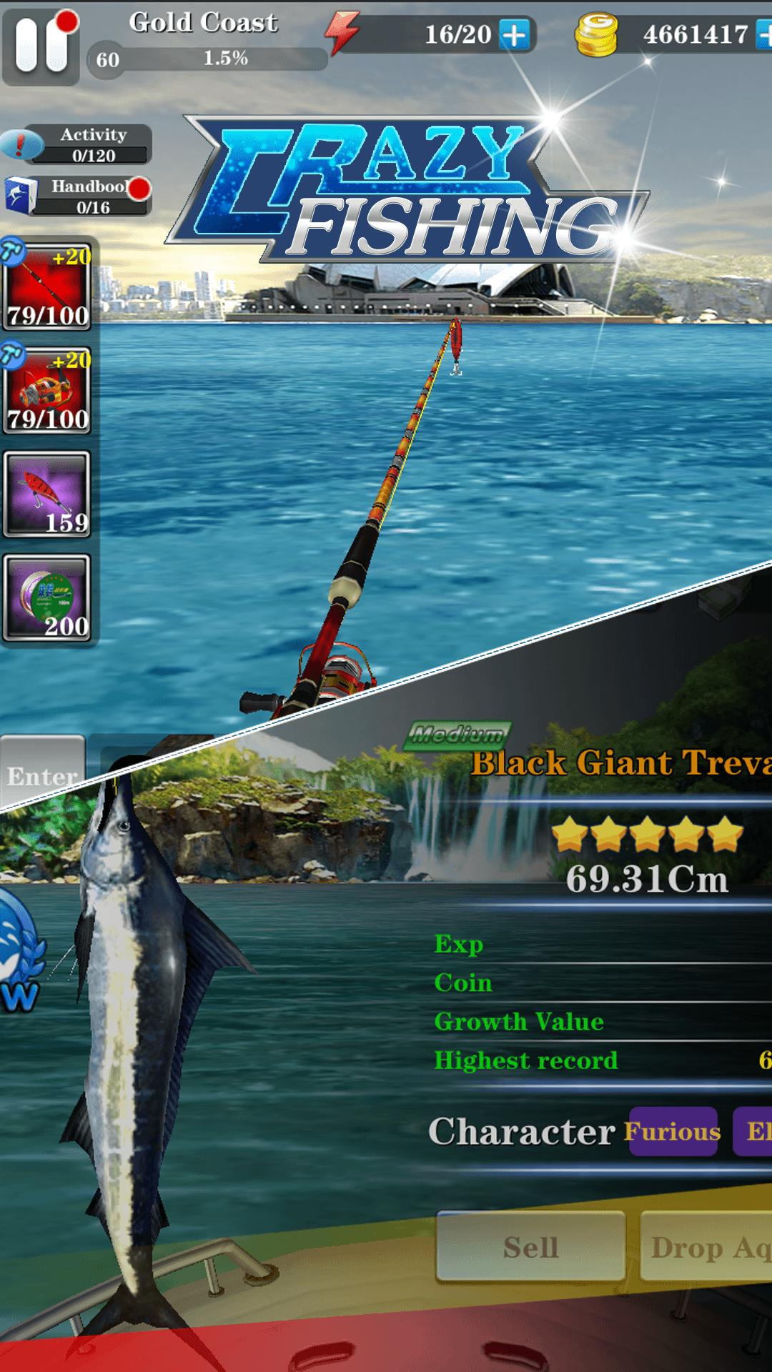 Crazy Fishing 3D
