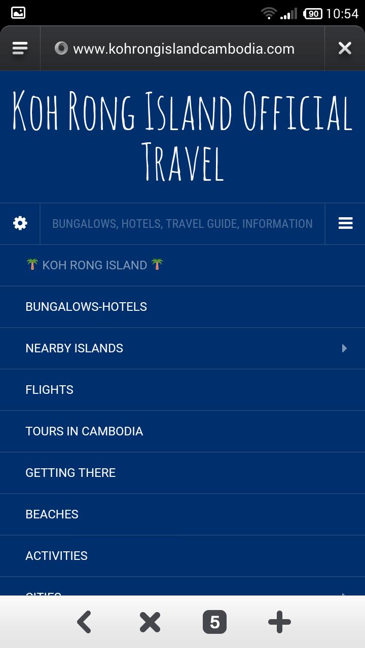 Koh Rong Bungalow Travel Guide