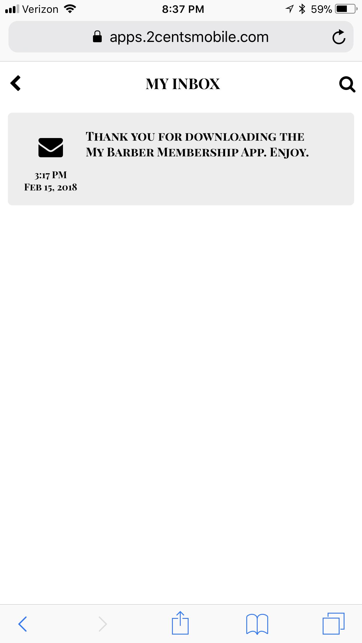 My Barber Membership App