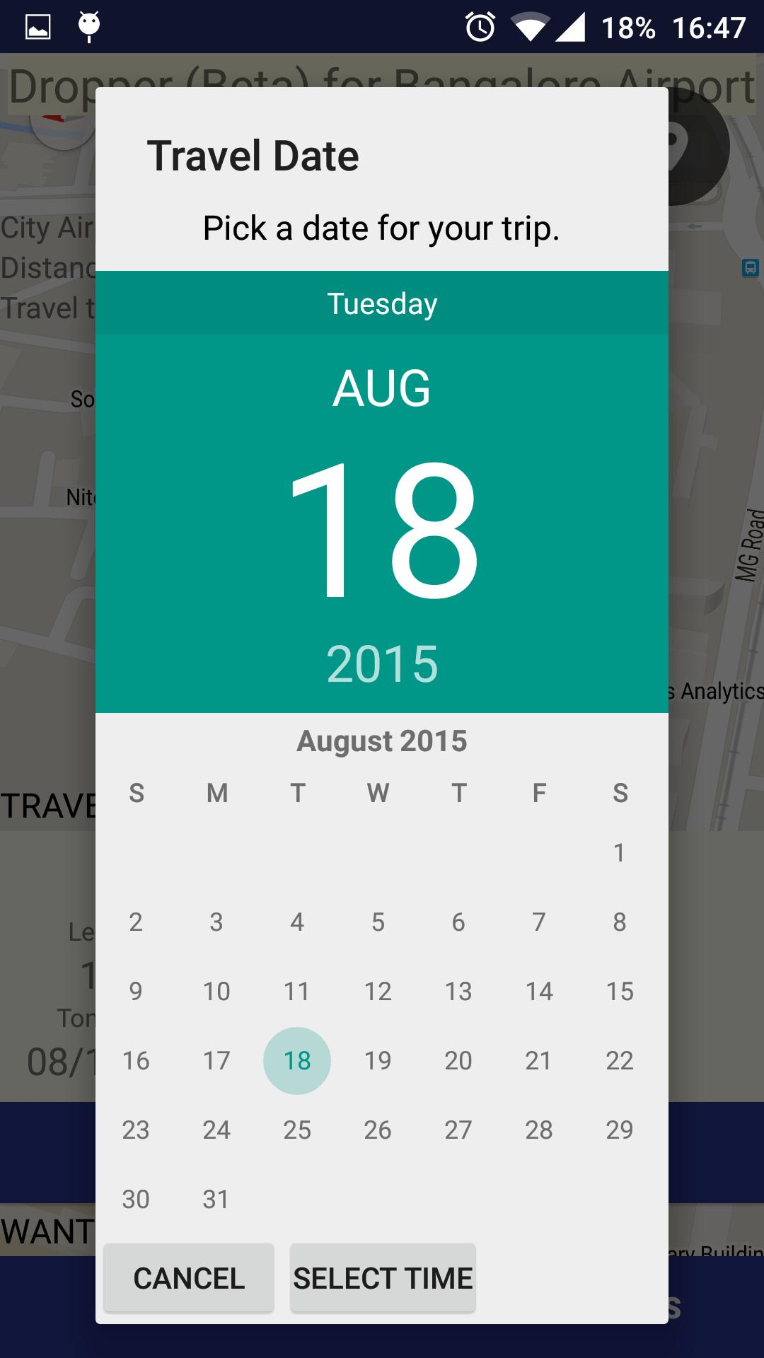 Dropper - Airport cab sharing
