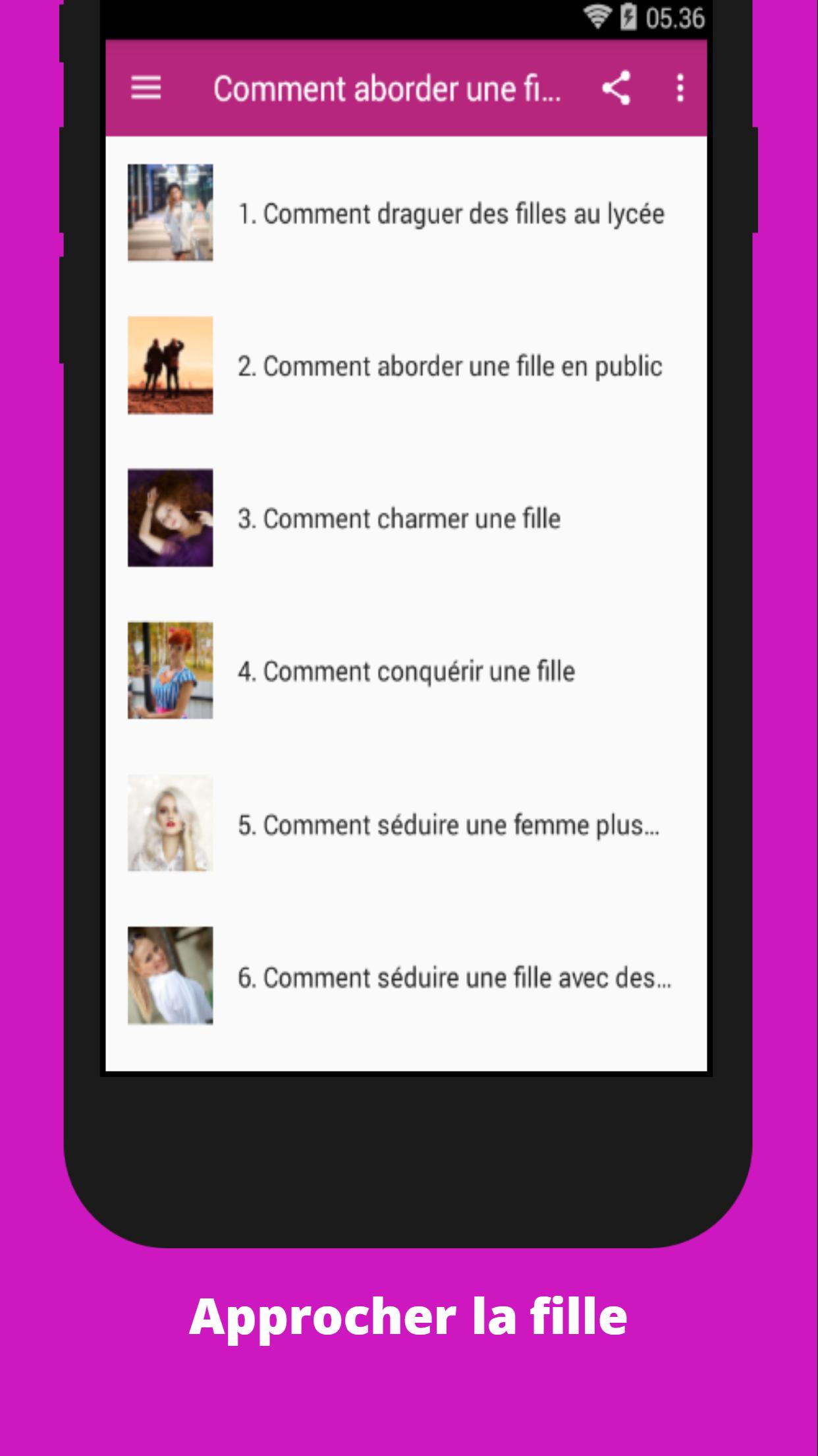 Comment aborder une fille