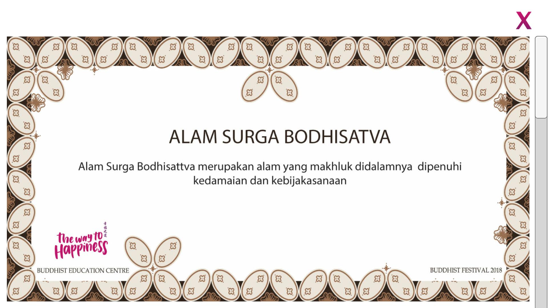 Buku Panduan Buddhist Festival 2018