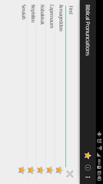 Biblical Pronunciations