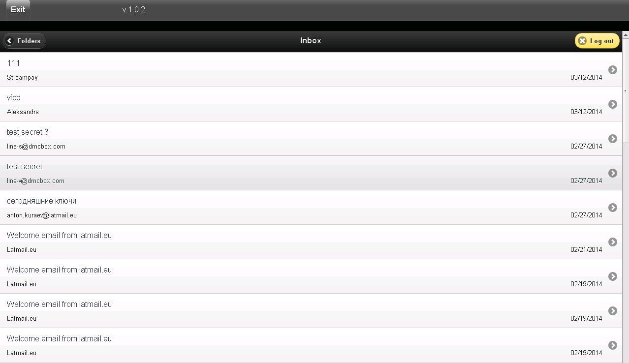 Secure mail - LatMAIL