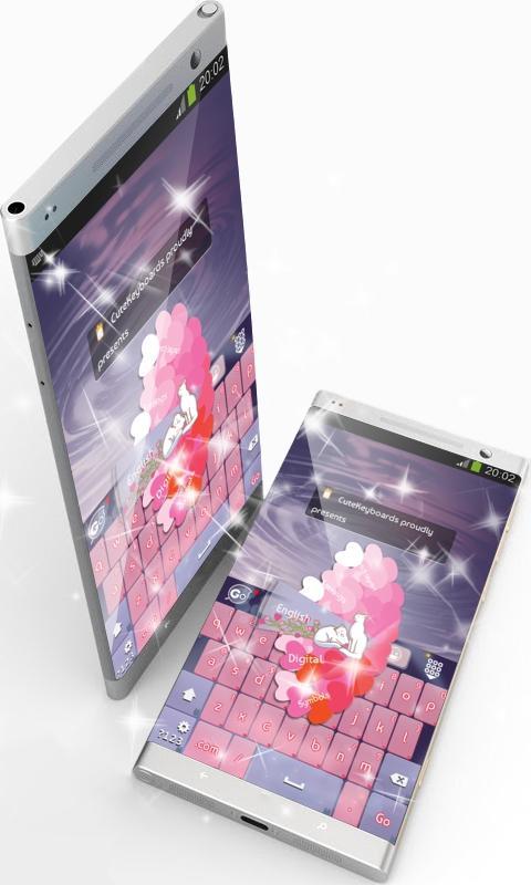 Kitty love GO Keyboard