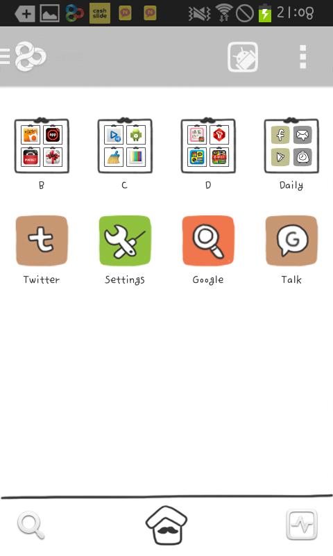 character GO launcher theme