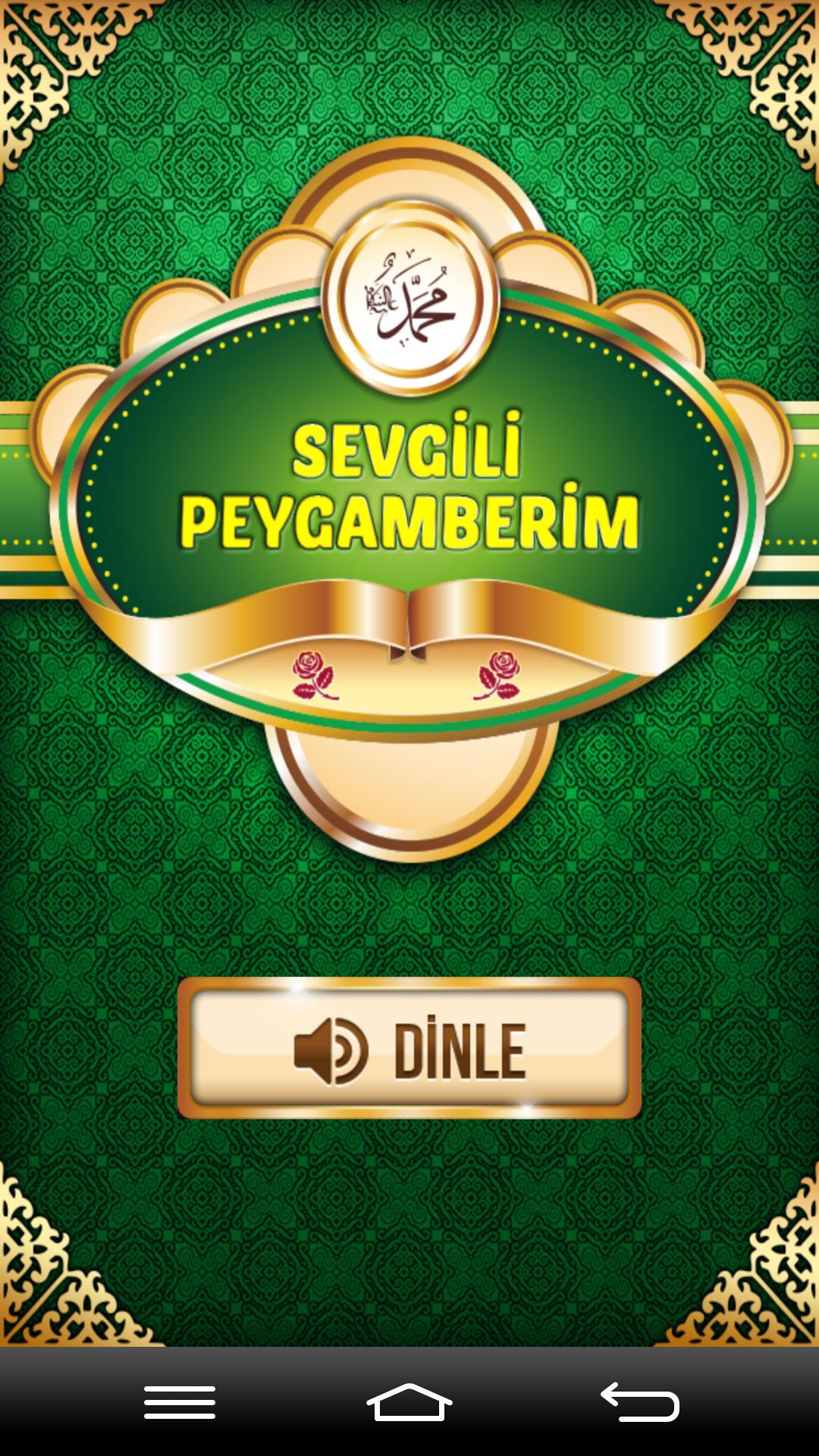 Sevgili Peygamberim