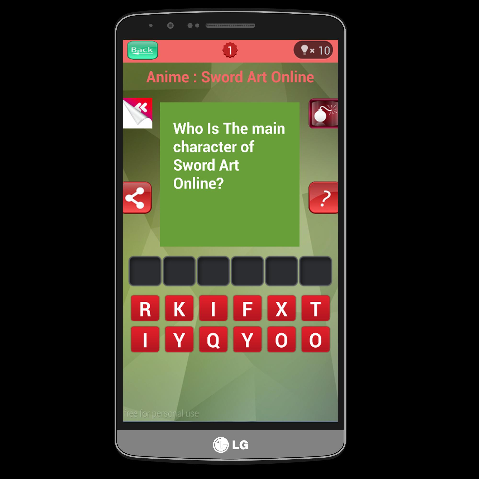 Anime Manga Quiz Games 2016