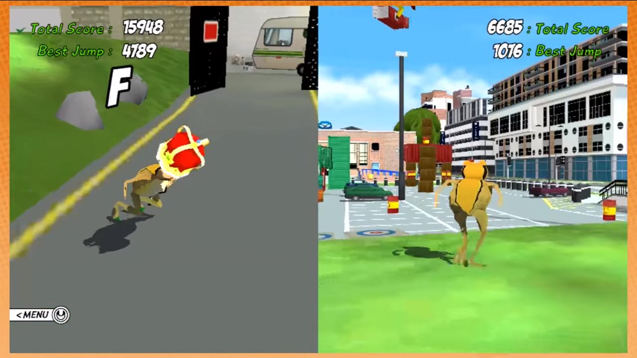 the amazing funny frog jumper parkour