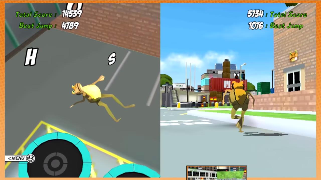 the amazing funny frog jumper parkour