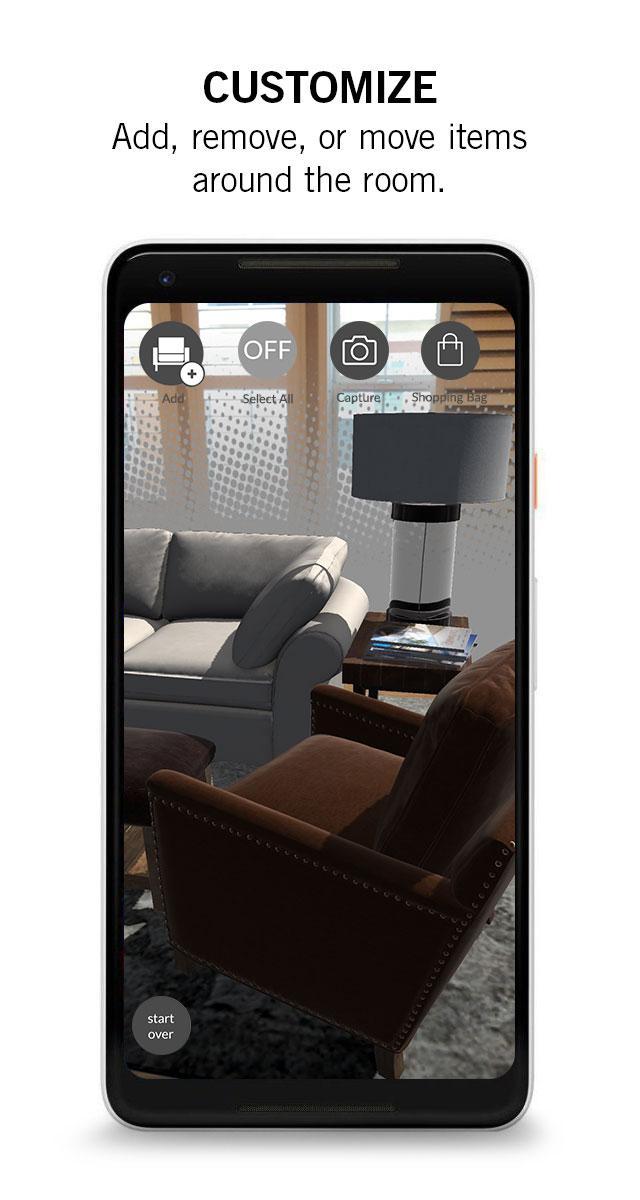 Pottery Barn 3D Room View