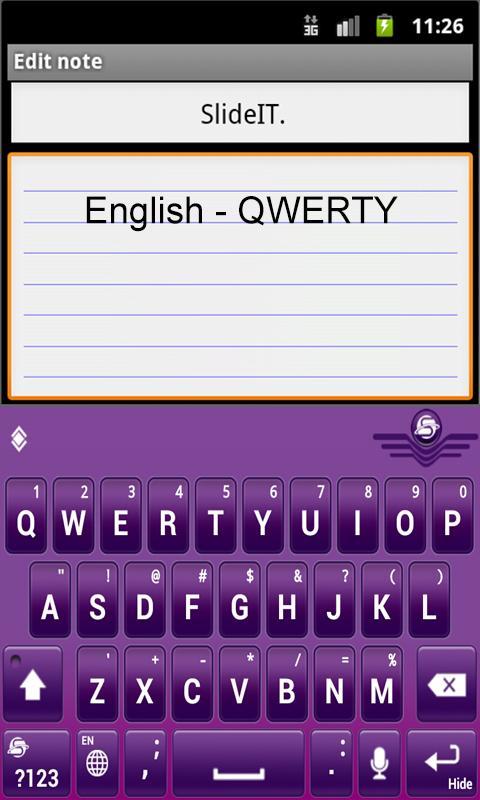 SlideIT English US Pack