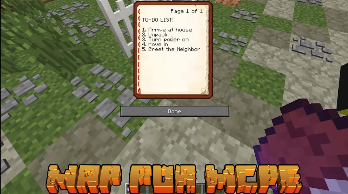 Maps  Hello Neighbor  for MCPE! villager