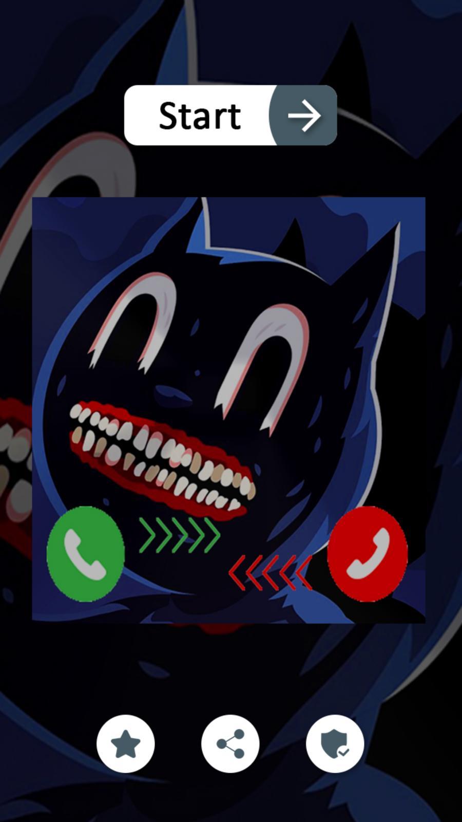 Cartoon Cat Horror Game Call