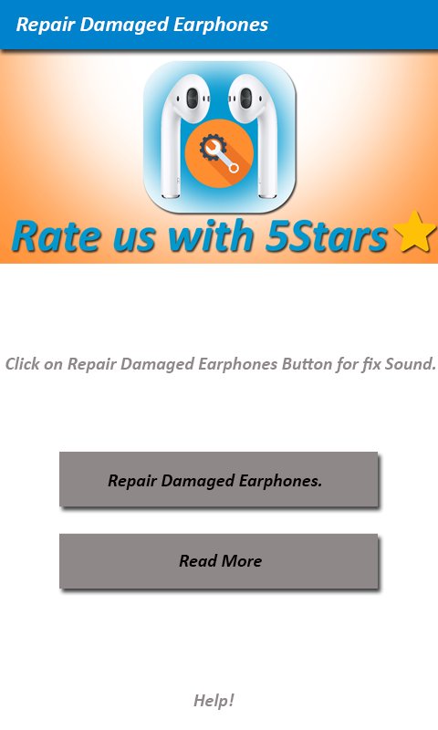 Damaged Earphones  Repair - EarphonesFIX TOOLS