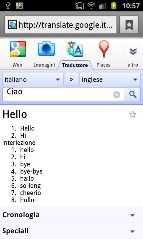 Translation - Traduttore