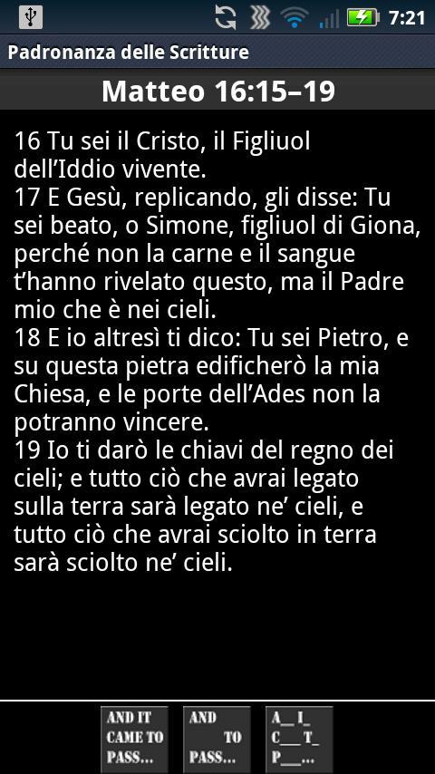 Scripture Mastery App (Ita)