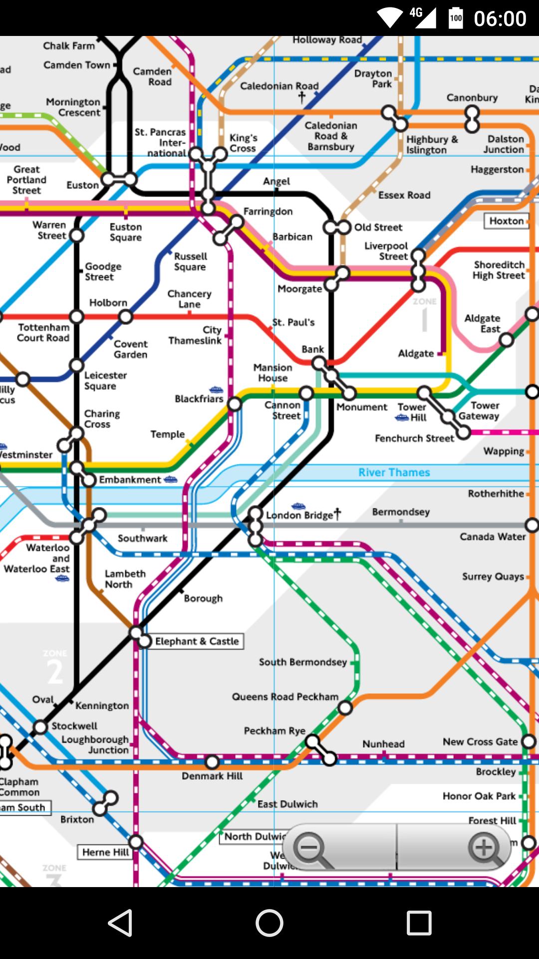Train Map London
