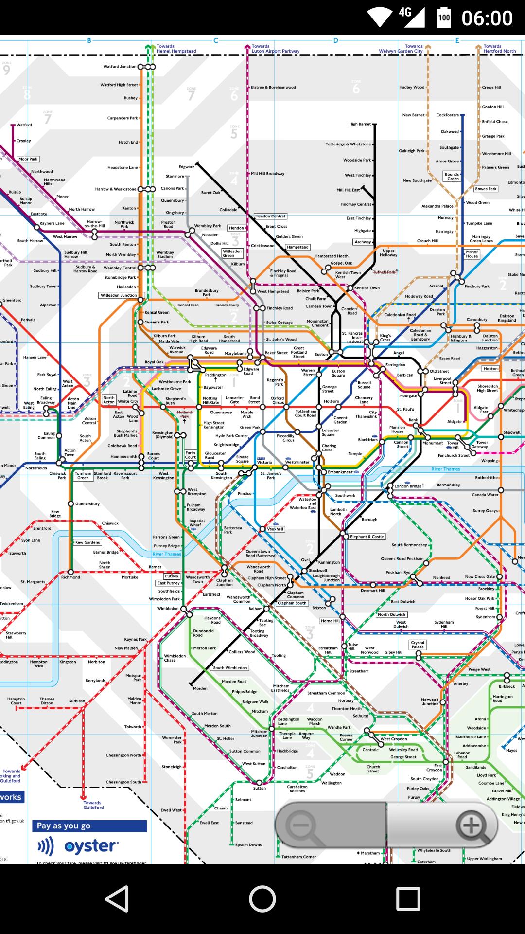 Train Map London