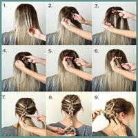 Step by step hair