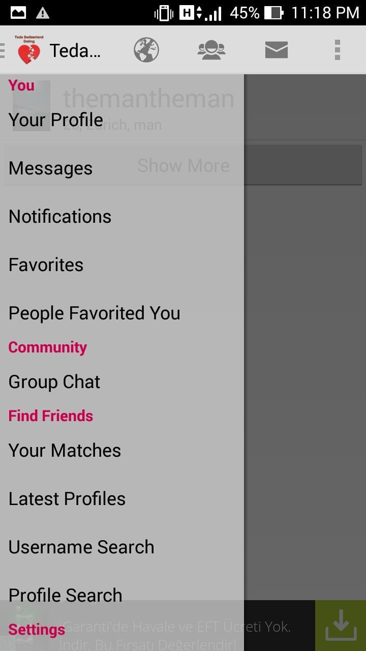 Teda Switzerland Dating