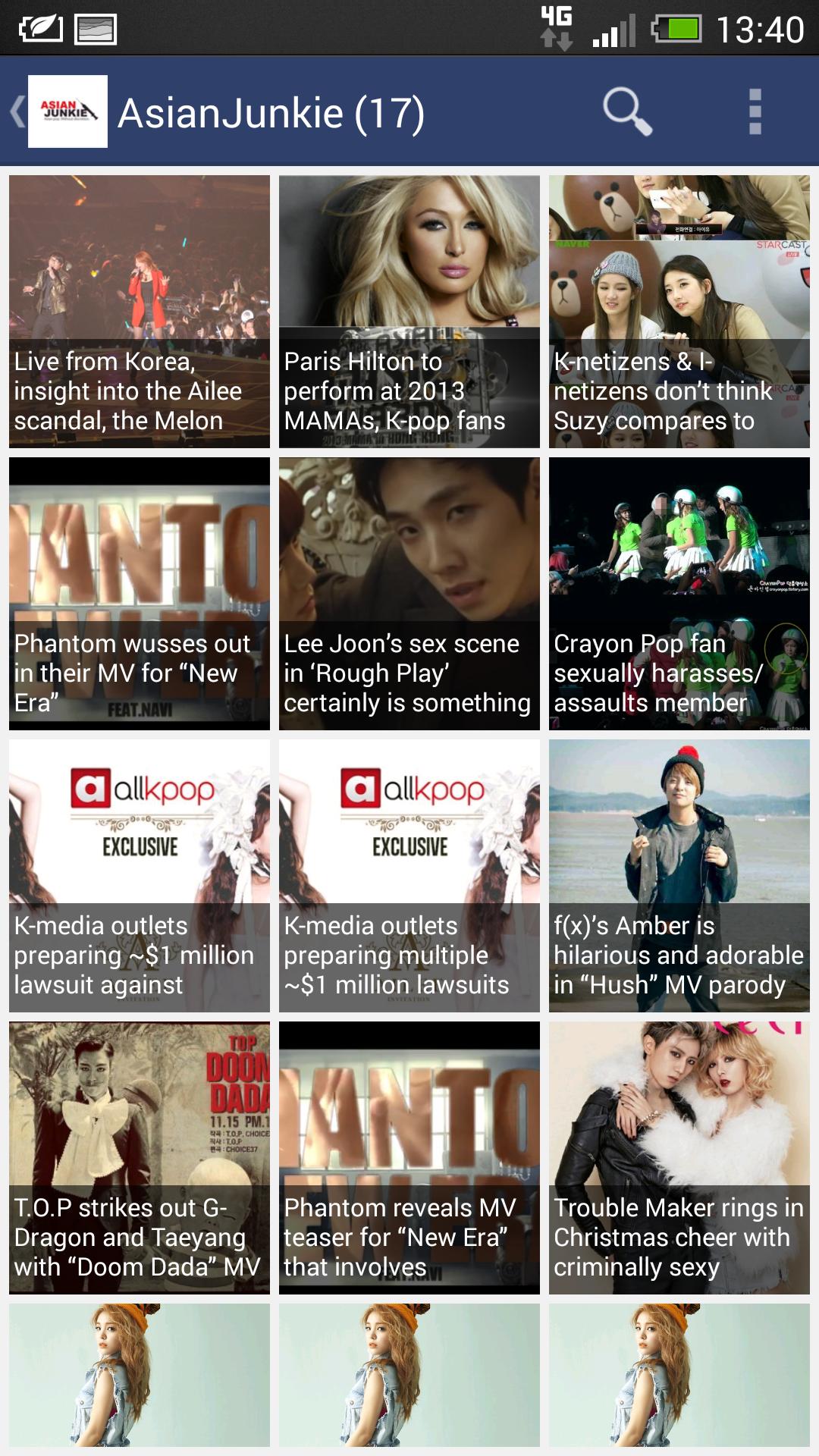 Kpop App News