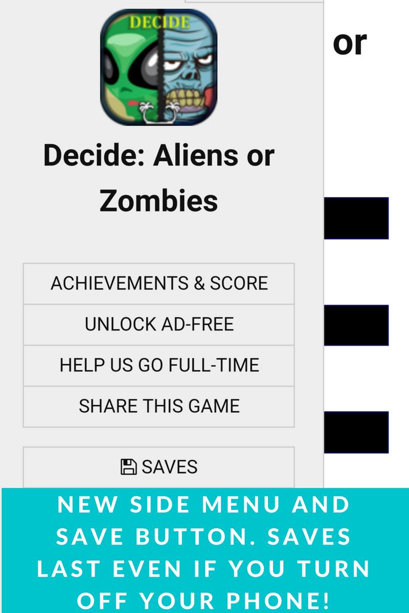 Decide: Aliens or Zombies CYOA