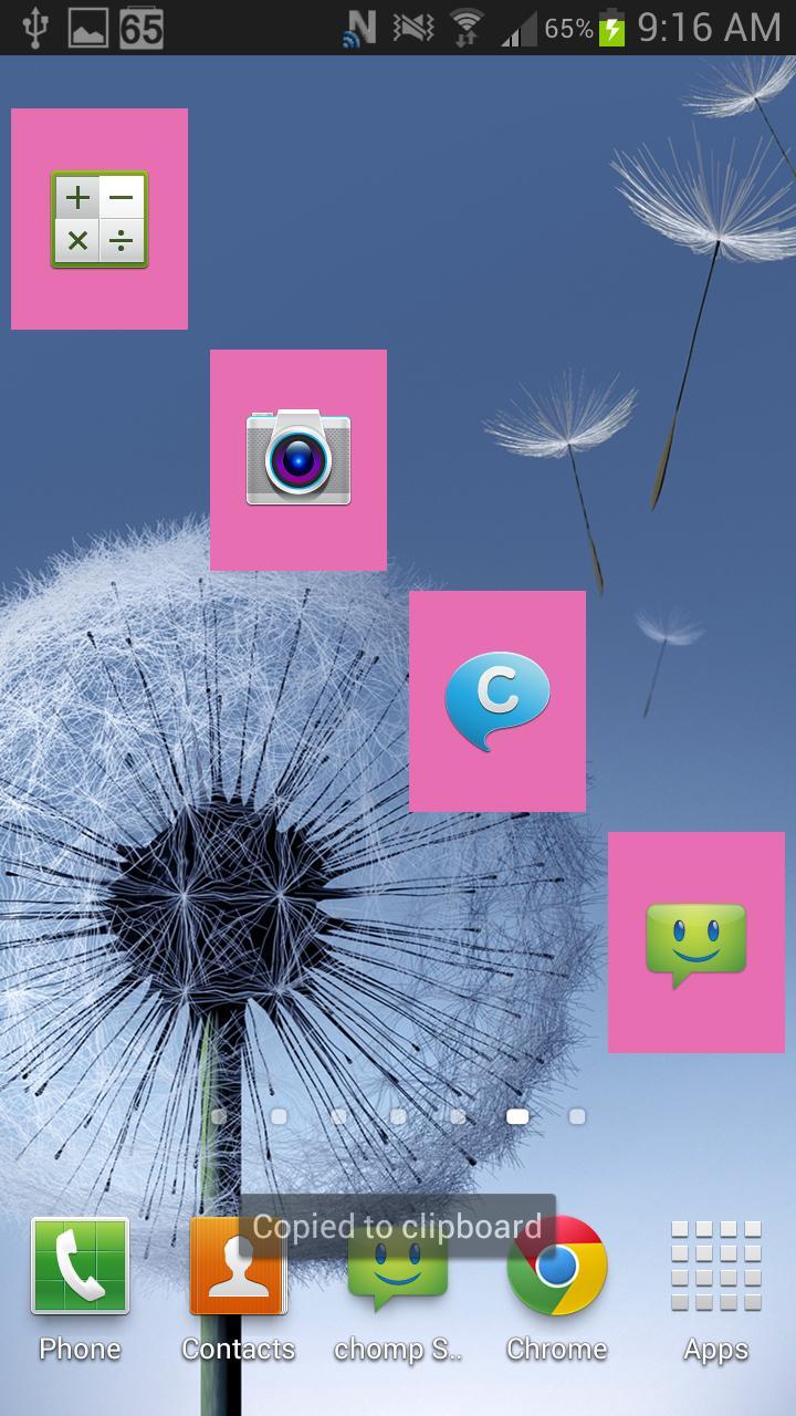 WP8 Widget Launcher Win 8 DEMO