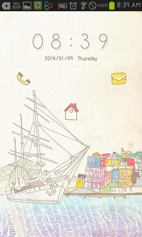 village and sailboat go locker