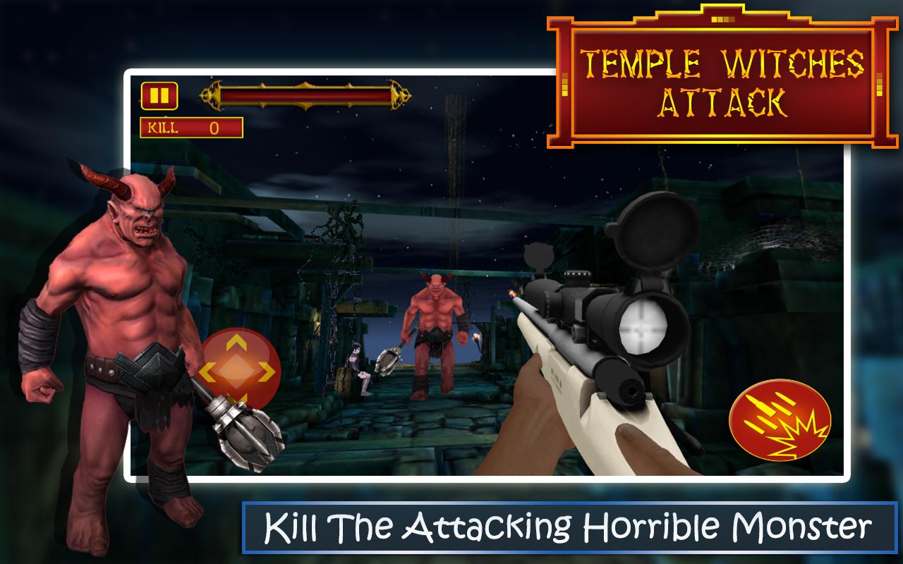 Temple Witches Attack
