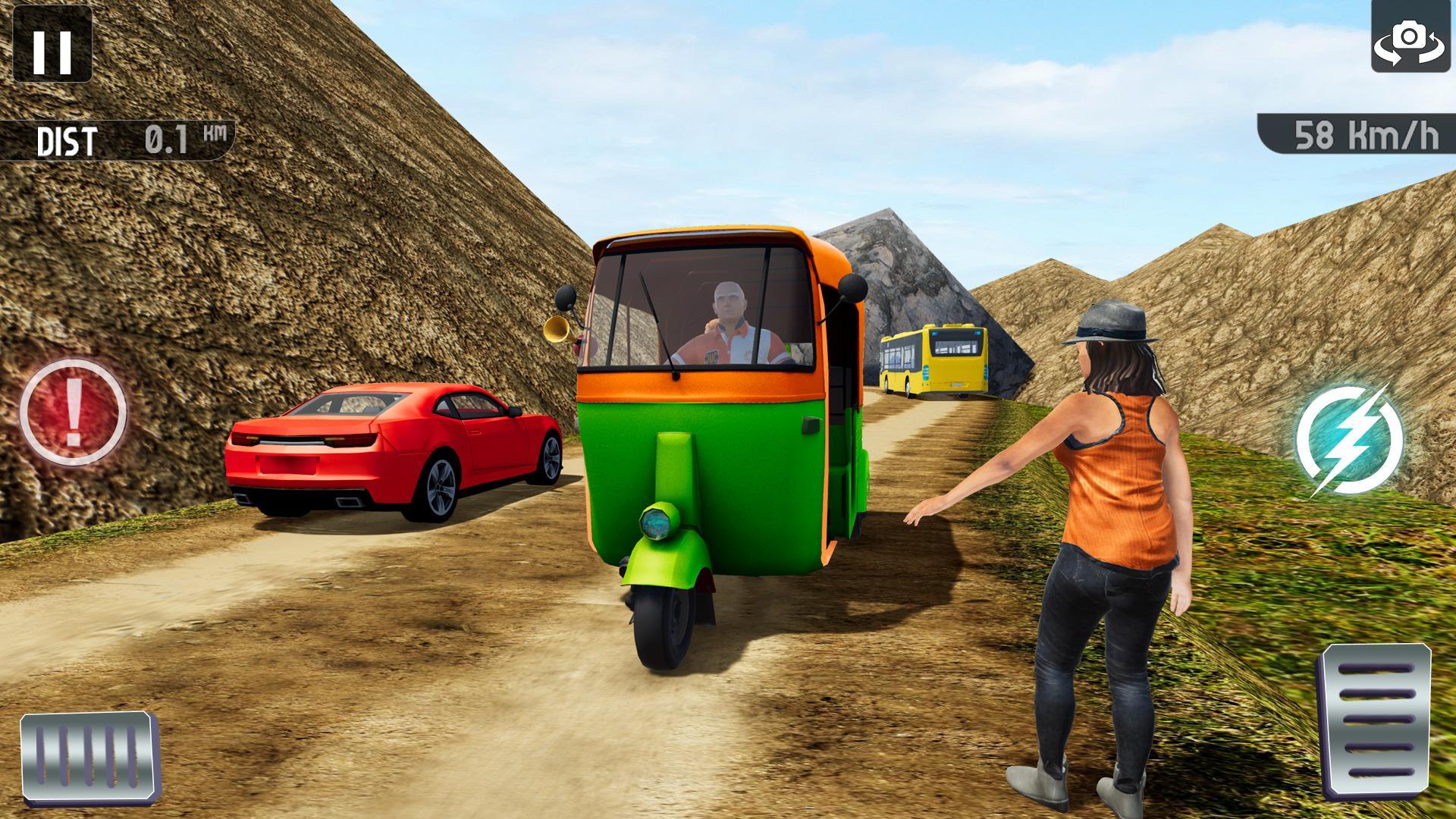 Modern Tuk Tuk Auto Rickshaw: Offroad Driving 2021