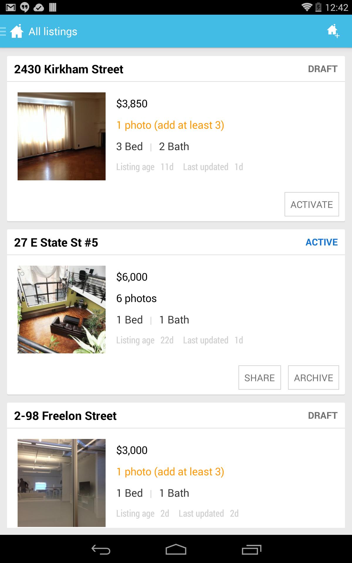 Post Rentals - Zumper Pro