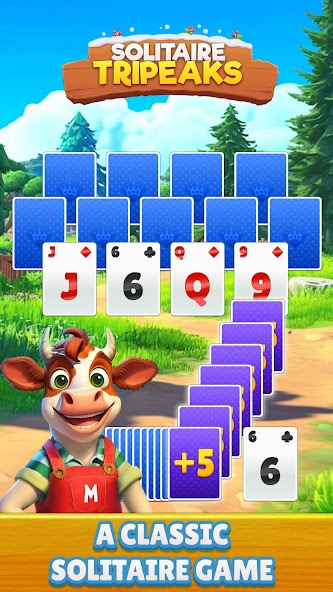 TriPeaks Solitaire Flowers